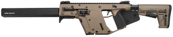 VECTOR CRB 45ACP 16" FDE CA KYDEX GRIP WRAP