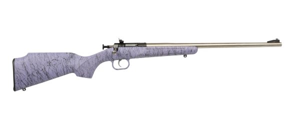 CRICKETT 22LR SS PRPL/BLK WEB PURPLE/BLACK WEBBING STOCK