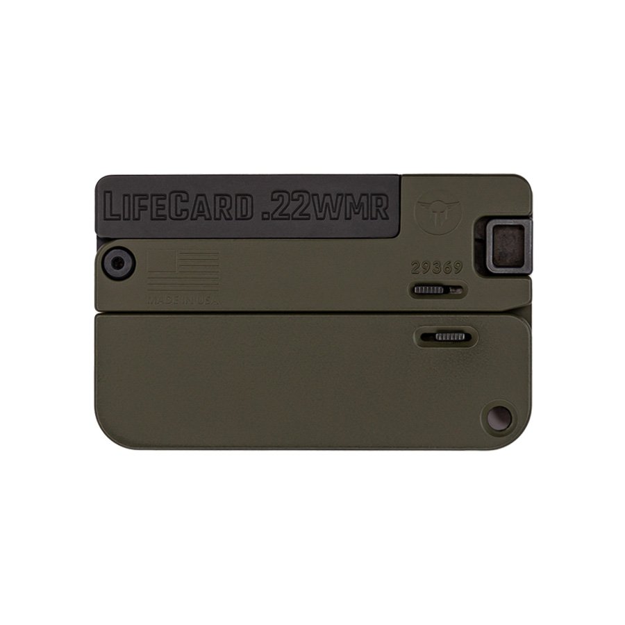 LIFECARD 22MAG BLACK/OD GREEN nan