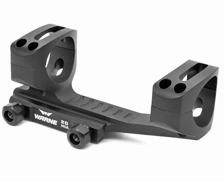 MOUNT SKEL 30MM MSR 20MOA BLK EXTENDED SKELETONIZED MOUNT