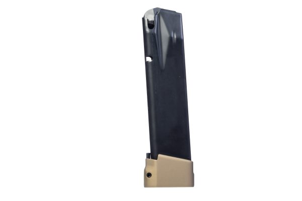 MAGAZINE TTI COMBAT 21RD 9MM BRONZE ALUMINUM BASE PLATE