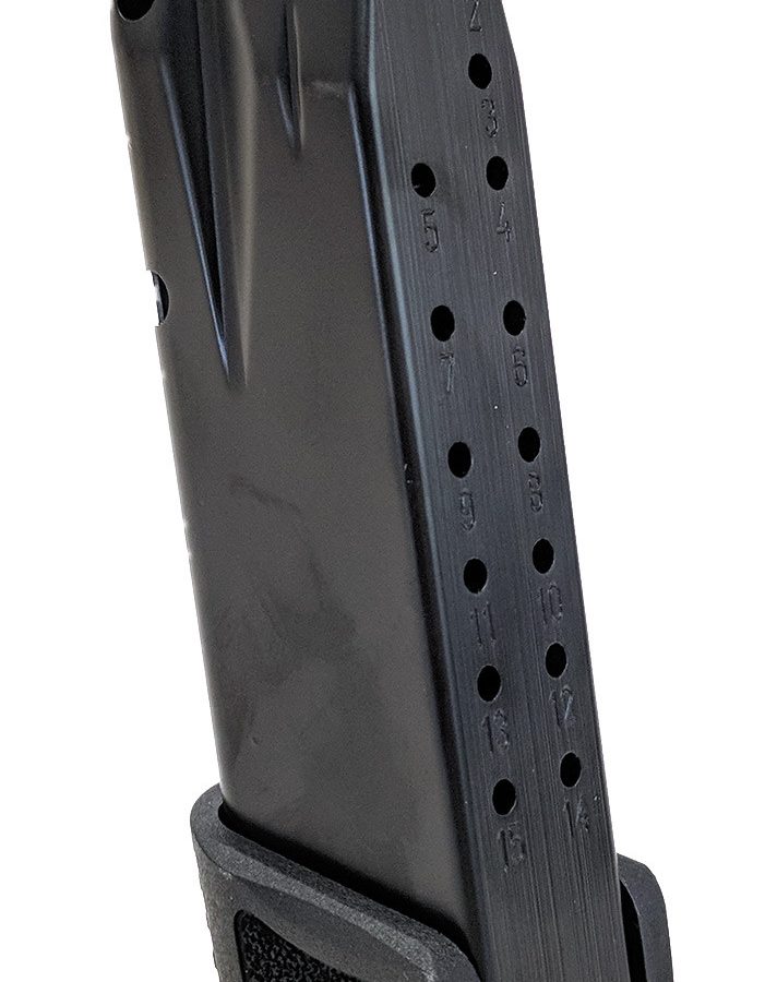 MAGAZINE TP9 ELITE SC 15RD 9MM WITH GRIP EXTENSION