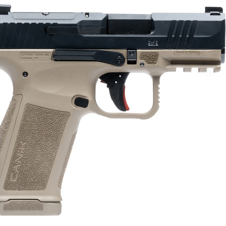 METE MC9L 9MM BLK/FDE 17+1 OPTICS READY SLIDE CUT