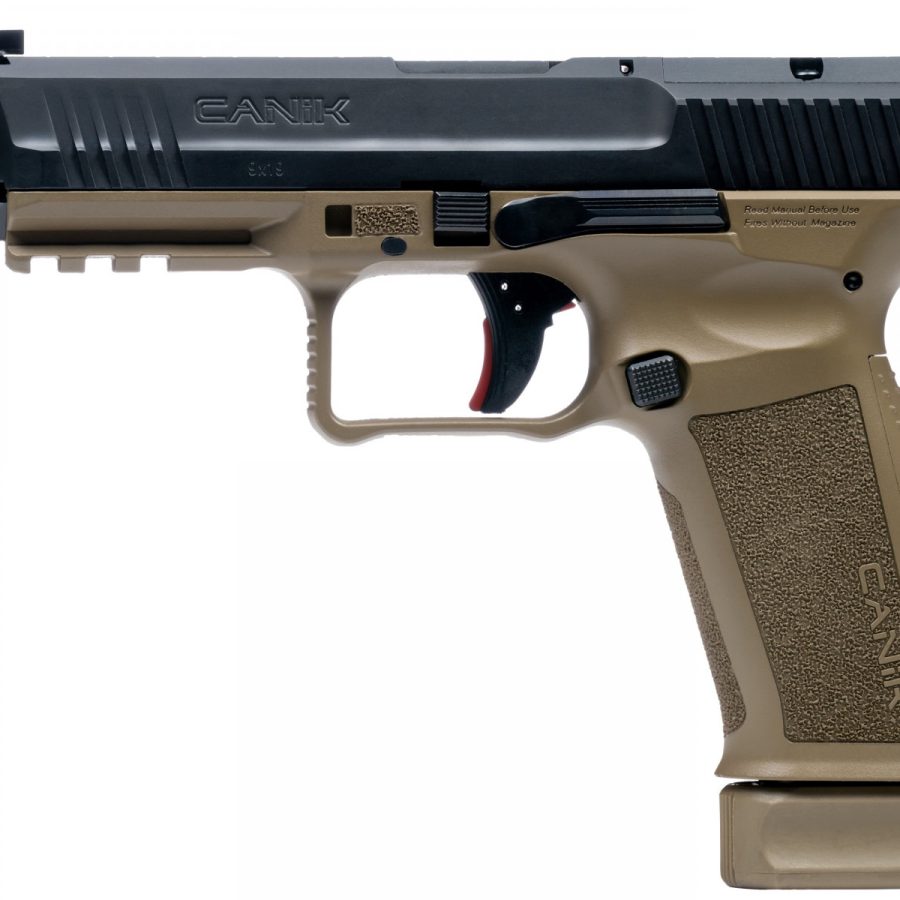METE SFT 9MM BLK/FDE 10+1 OPTICS READY SLIDE CUT