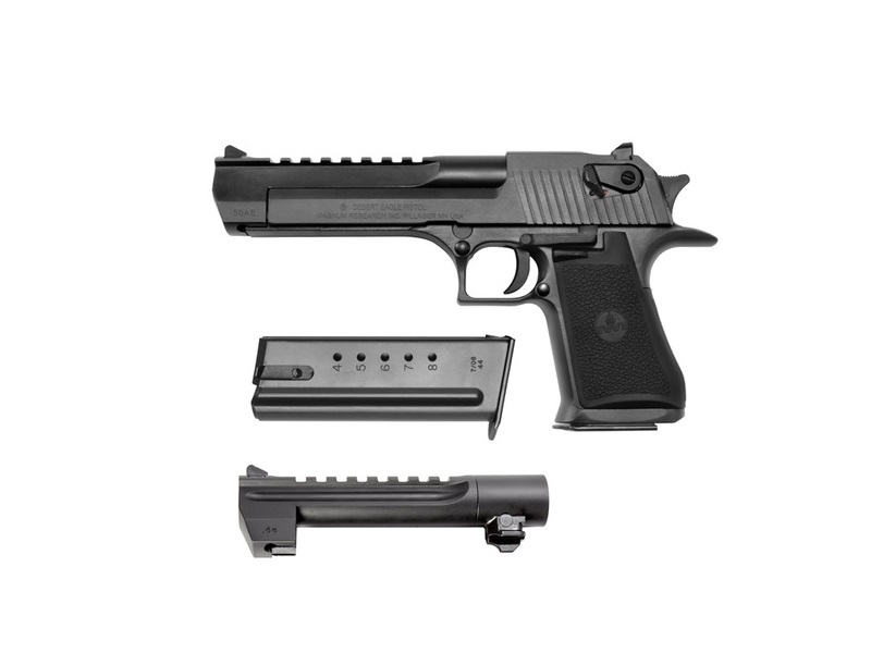 DESERT EAG 50AE 6" W/XTRA BBL INCLUDES EXTRA 44MAG BBL & MAG
