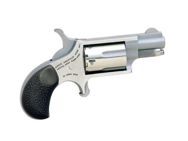 MINI 22LR REV 1-5/8" SS RUBBER NAA-22LLR-GRC