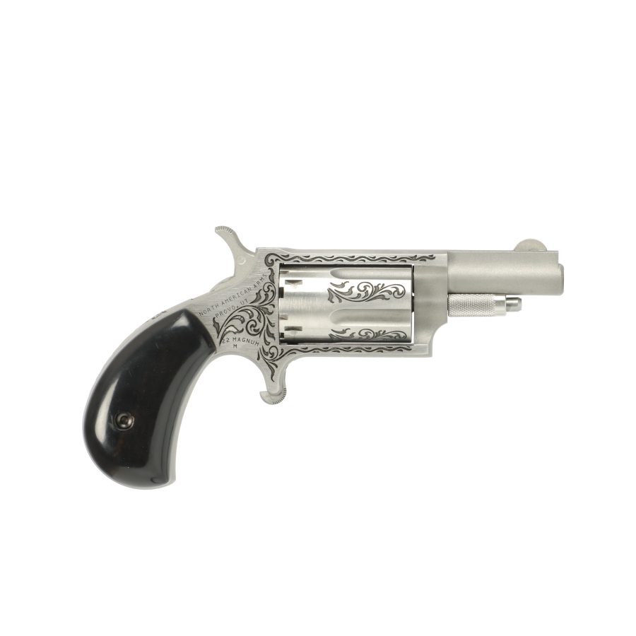 MINI 22MAG 1-5/8" TGW ENG EBN NAA-22M-EB EBONY GRIP