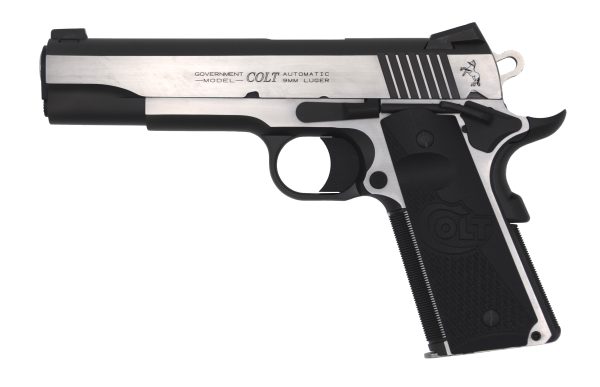 COMBAT ELITE GOV'T 9MM SS/BK 5" BBL | NIGHT SIGHTS