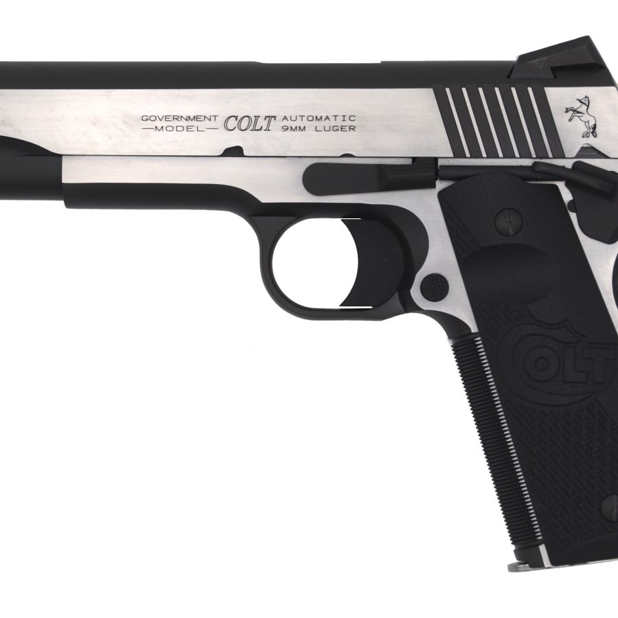 COMBAT ELITE GOV'T 9MM SS/BK 5" BBL | NIGHT SIGHTS