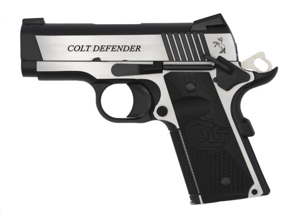 DEFENDER 9MM SS/BK 3" 9+1 NS TWO-TONE PVD FINISH|G10 GRIPS