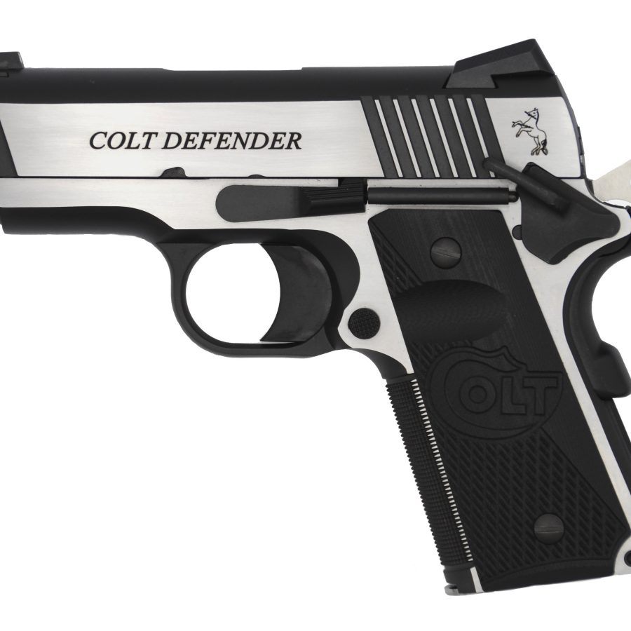 DEFENDER 9MM SS/BK 3" 9+1 NS TWO-TONE PVD FINISH|G10 GRIPS