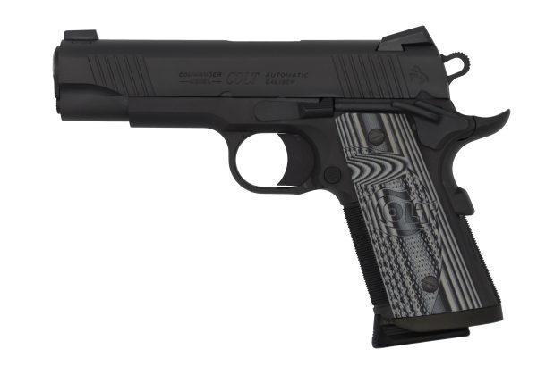 COMBAT UNIT CCO 45ACP BK 4.25" PVD BLACK | G10 SCALLOP GRIPS