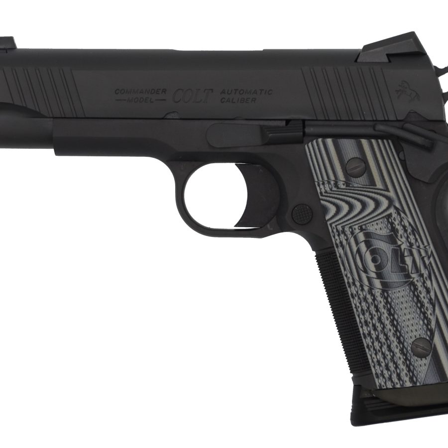 COMBAT UNIT CCO 45ACP BK 4.25" PVD BLACK | G10 SCALLOP GRIPS