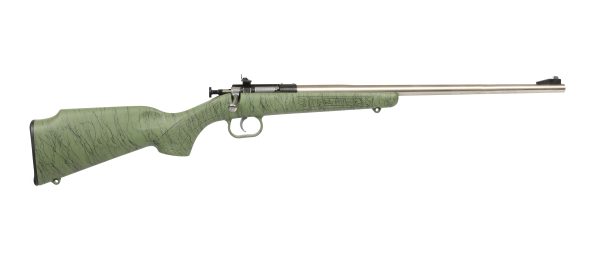 CRICKETT 22LR SS GRN/BLK WEB GREEN/BLACK WEBBING STOCK