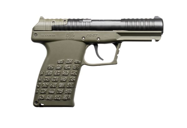 PR57 5.7X28 20+1 BLK/GRN OR BLACK SLIDE/GREEN FRAME