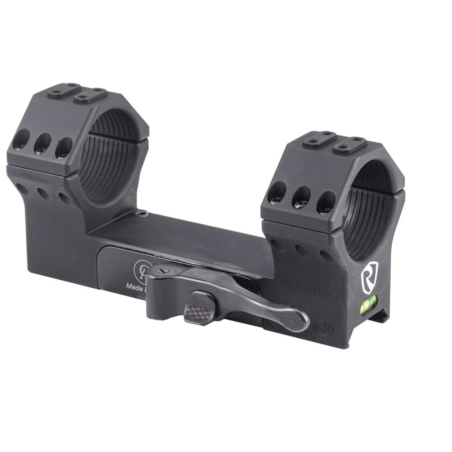 PICATINNY MOUNT 30MM QD 0MOA MATTE BLACK