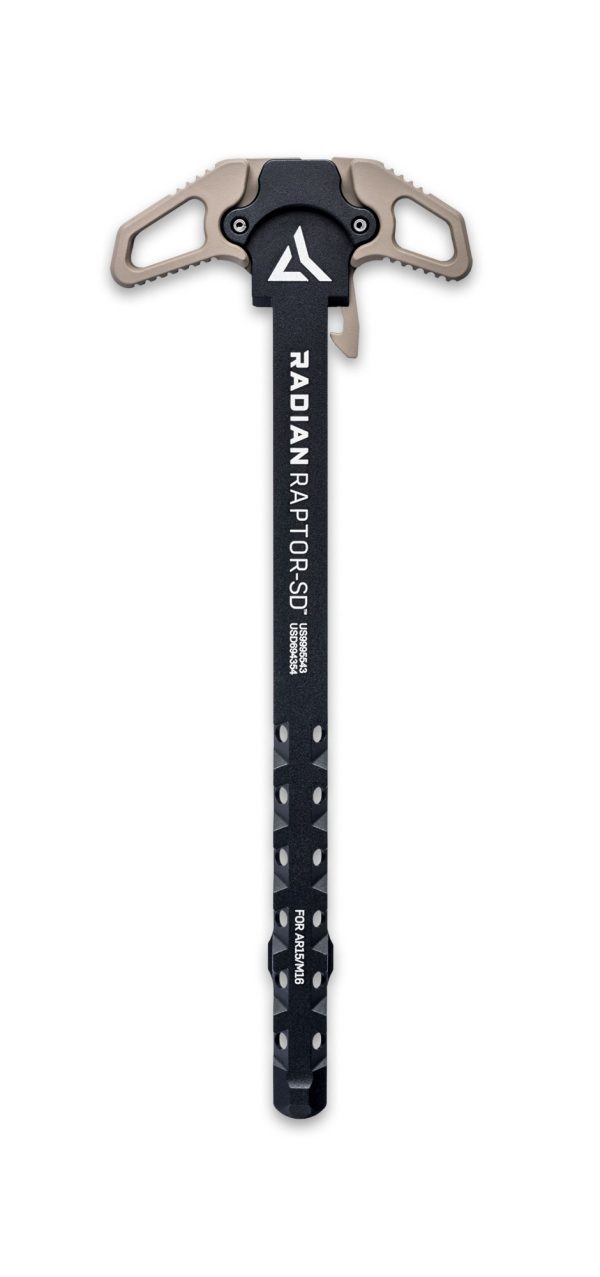 RAPTOR SD CHARGING HANDLE FDE AMBI | SUPPRESSOR OPTIMIZED