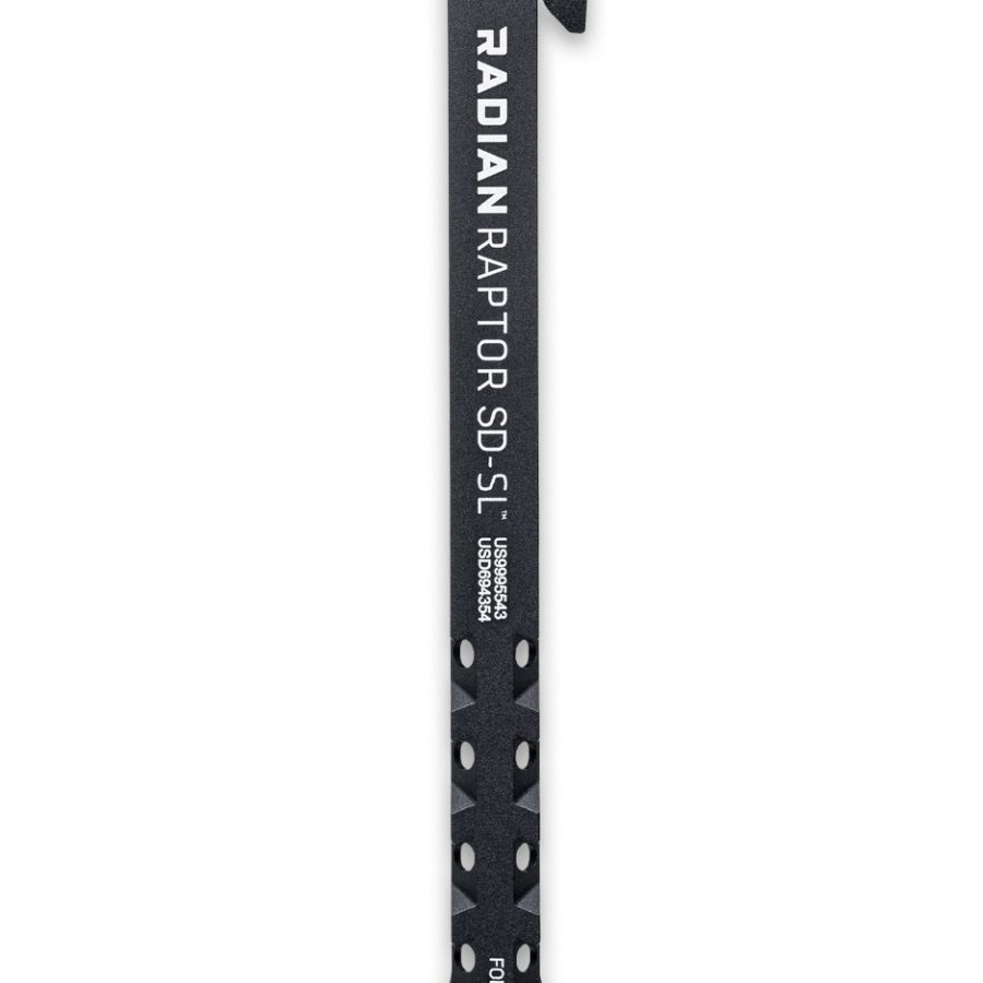 RAPTOR SD/SL CHARGING HNDL BLK SLIM | SUPPRESSOR OPTIMIZED
