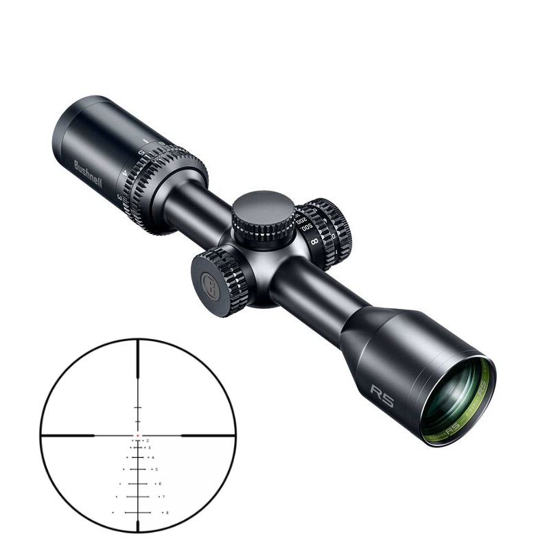 R5 3-9X40 DOA-LRH800 BLK ILL SECOND FOCAL | ILLUMINATED