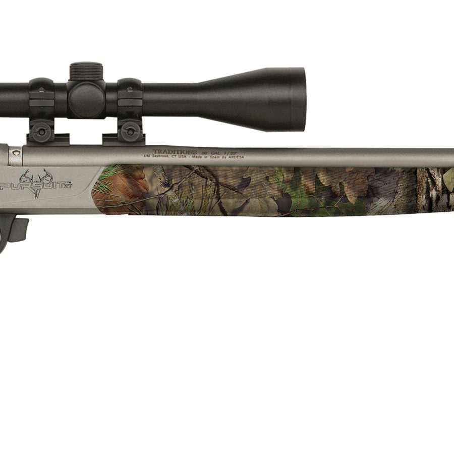 PURSUIT XT 50CAL MOBUC PKG 3-9X40 SCOPE PACKAGE
