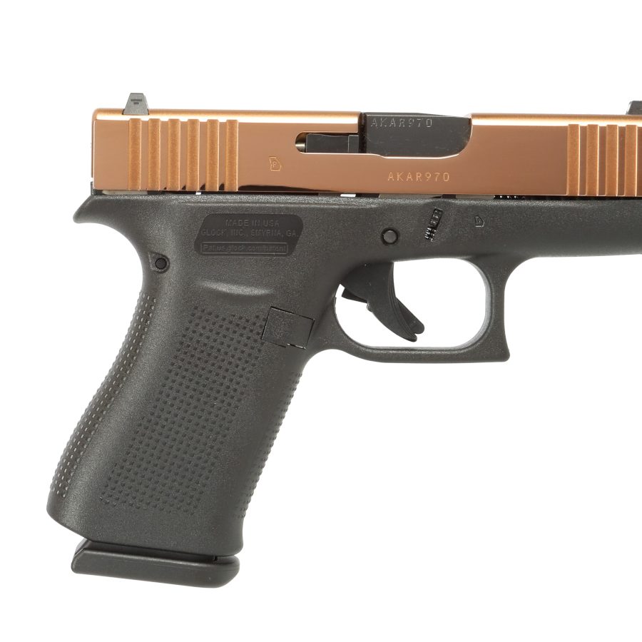 G43X 9MM ROSE GOLD 3.39" 10+1 nan