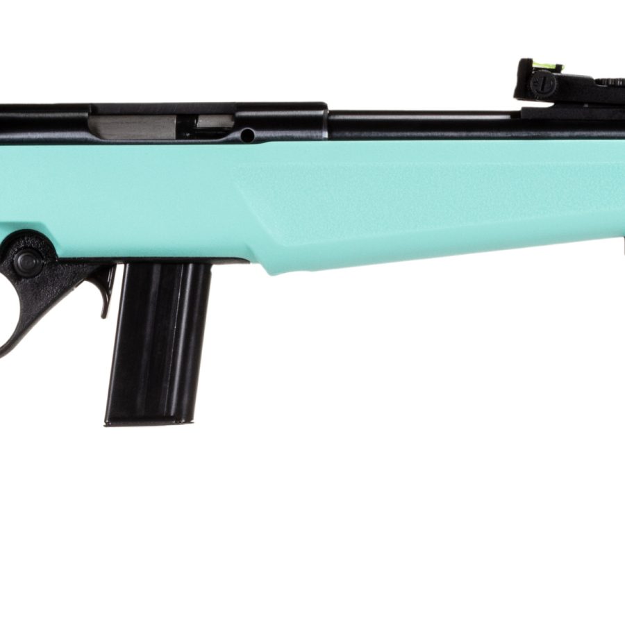 RB22 22LR BLK/CYAN 16.5" 10+1 COMPACT | FIBER OPTIC SIGHTS