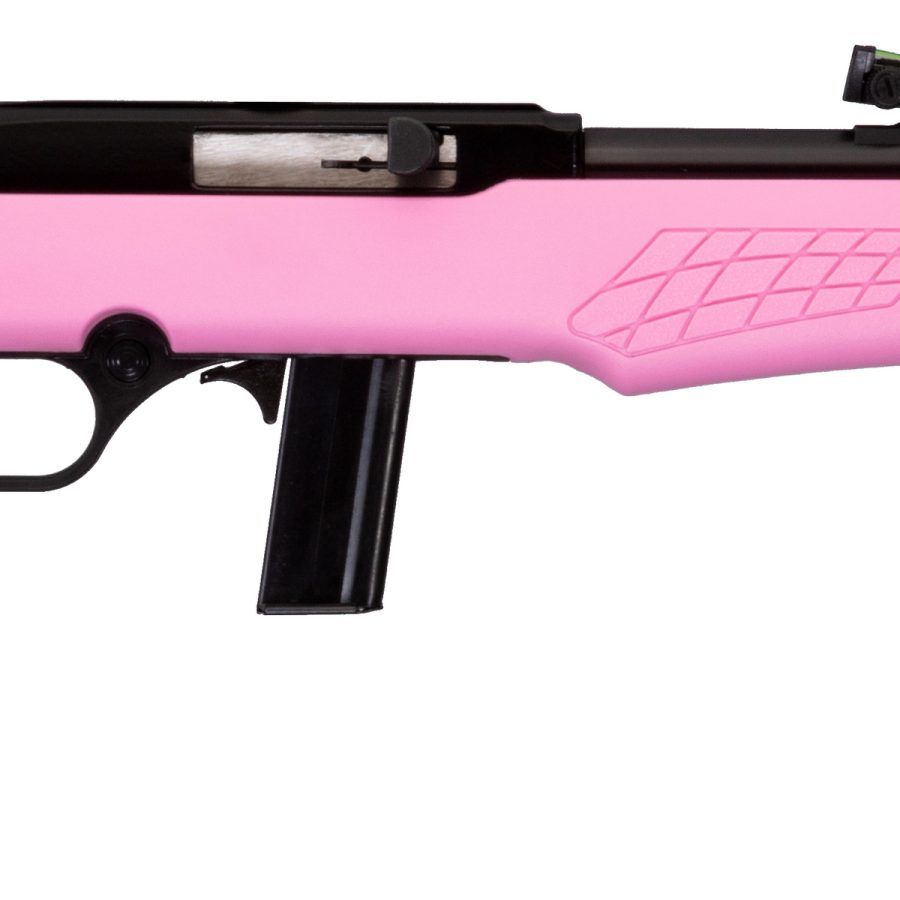 RS22 22LR BLK/PINK 18" 10+1 SEMI-AUTO|FIBER OPTIC SIGHTS