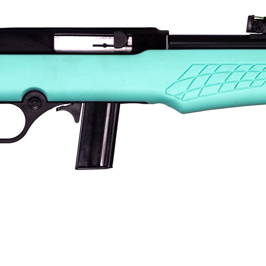 RS22 22LR BLK/TEAL 18" 10+1 SEMI-AUTO|FIBER OPTIC SIGHTS