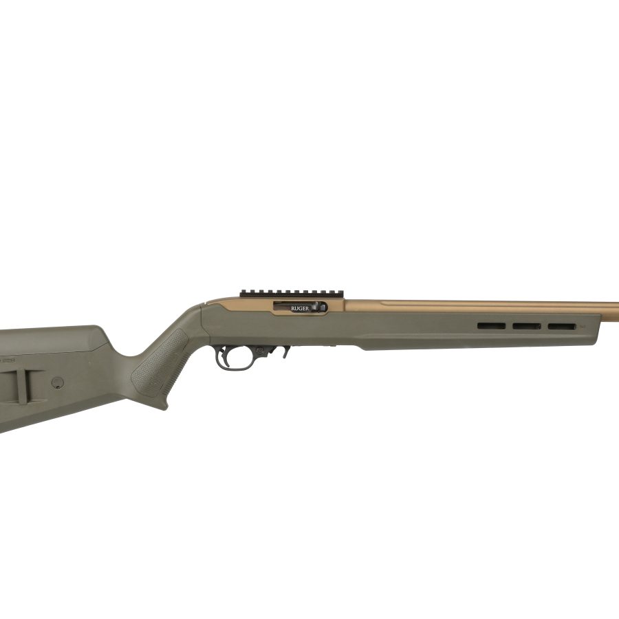 10/22 22LR BRNZ MAGPUL OD 10+1 31192 /THREADED FLUTED HVY BBL