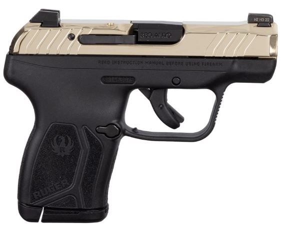 LCP MAX 380ACP BL/CHAMPGN 10+1 13742 | CHAMPAGNE PVD SLIDE