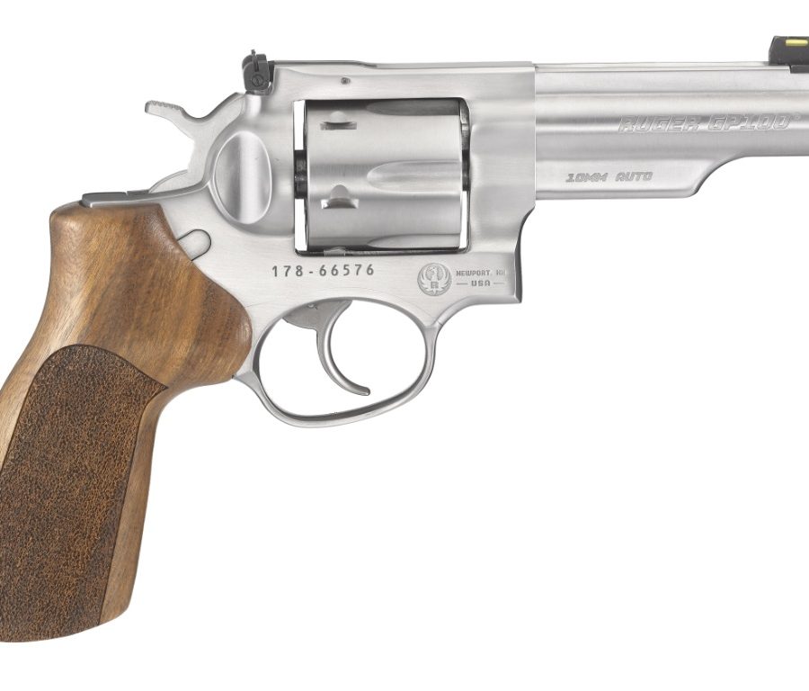 GP100 MATCH CHAMP 10MM SS AS 1775 | HALF LUG BBL | WD GRIP