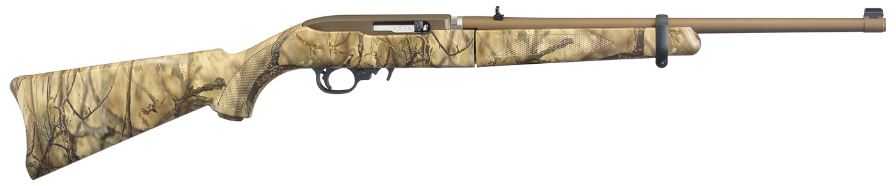 10/22 TD 22LR BRNZ/CAMO 18.5" 31146 | GO WILD CAMO I-M BRUSH