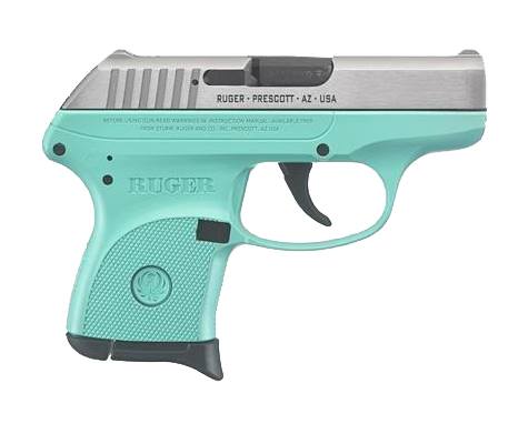LCP 380ACP TURQUOISE/SS 6+1 3745|TURQUOISE CERAKOTE FRAME