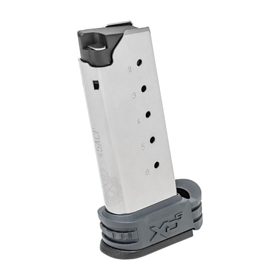 MAGAZINE XDS 45ACP MID GRY 6RD nan