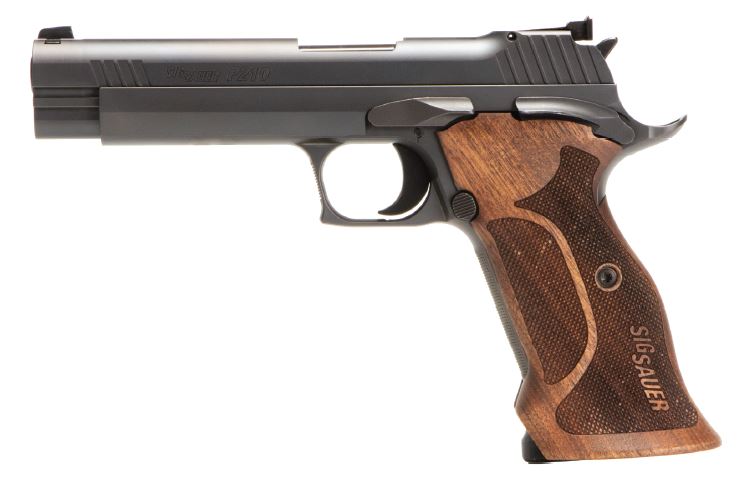 P210 9MM NIT/WALNUT 5" 8+1 FO 210A-9-TGT
