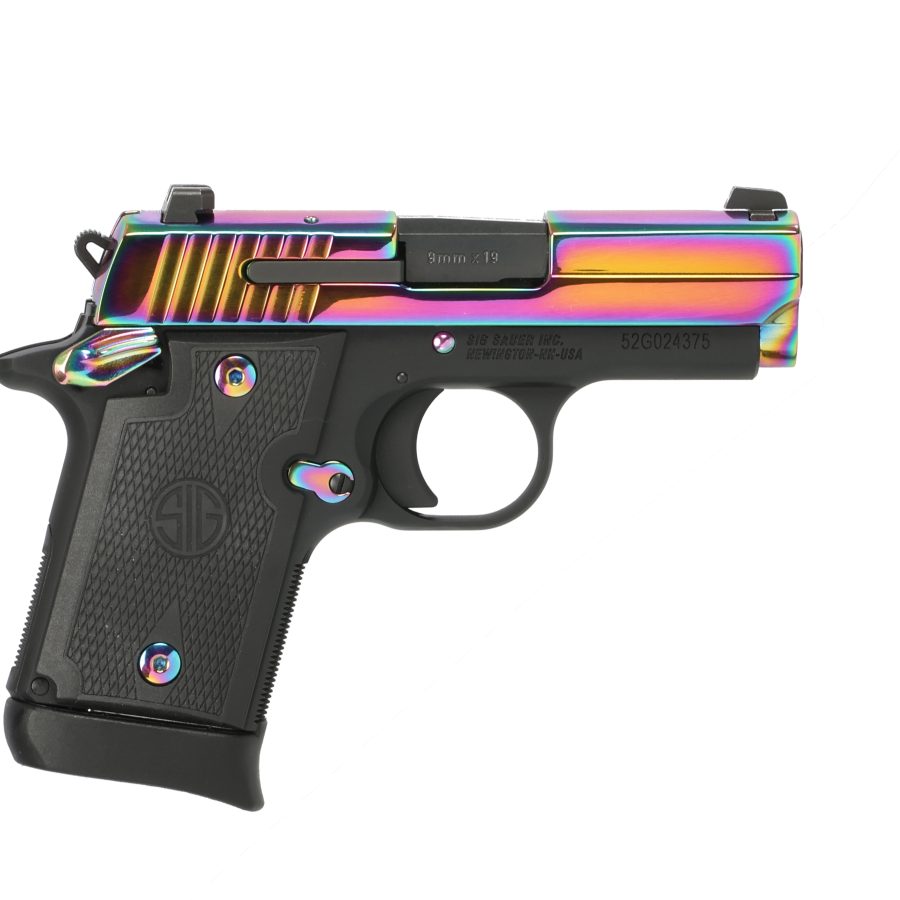 P938 9MM RAINBOW G10 AMBI 7+1 938-9-RBT2-AMBI