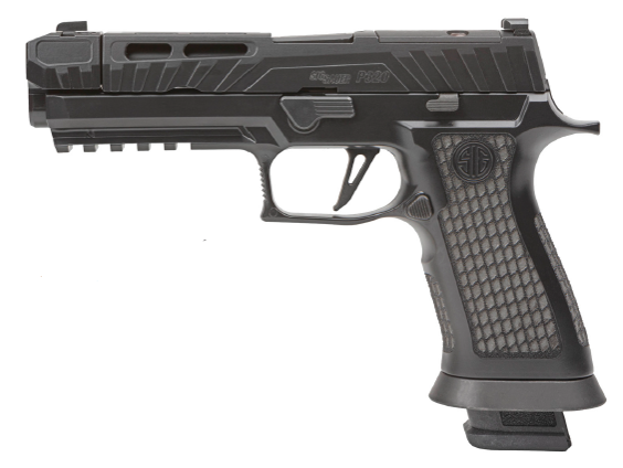 P320 SPECTRE COMP B/O 9MM 21+1 P320V004|SPECTRE COMP BLACKOUT