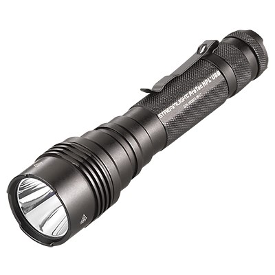 PROTAC HPL USB 1,000LM BLACK LONG-RANGE FLASHLIGHT