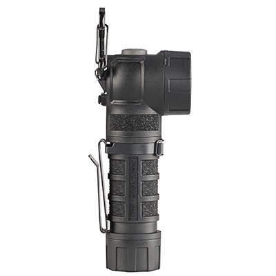 POLYTAC 90X 500LM BLACK RIGHT-ANGLE FLASHLIGHT