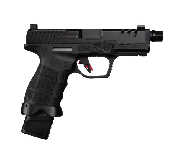 SAR9 SOCOM CPT 9MM BLK 4.5" TB nan