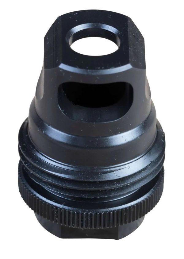 ASR MB 9MM SINGLE PORT 1/2X28 SINGLE PORT MUZZLE BRAKE