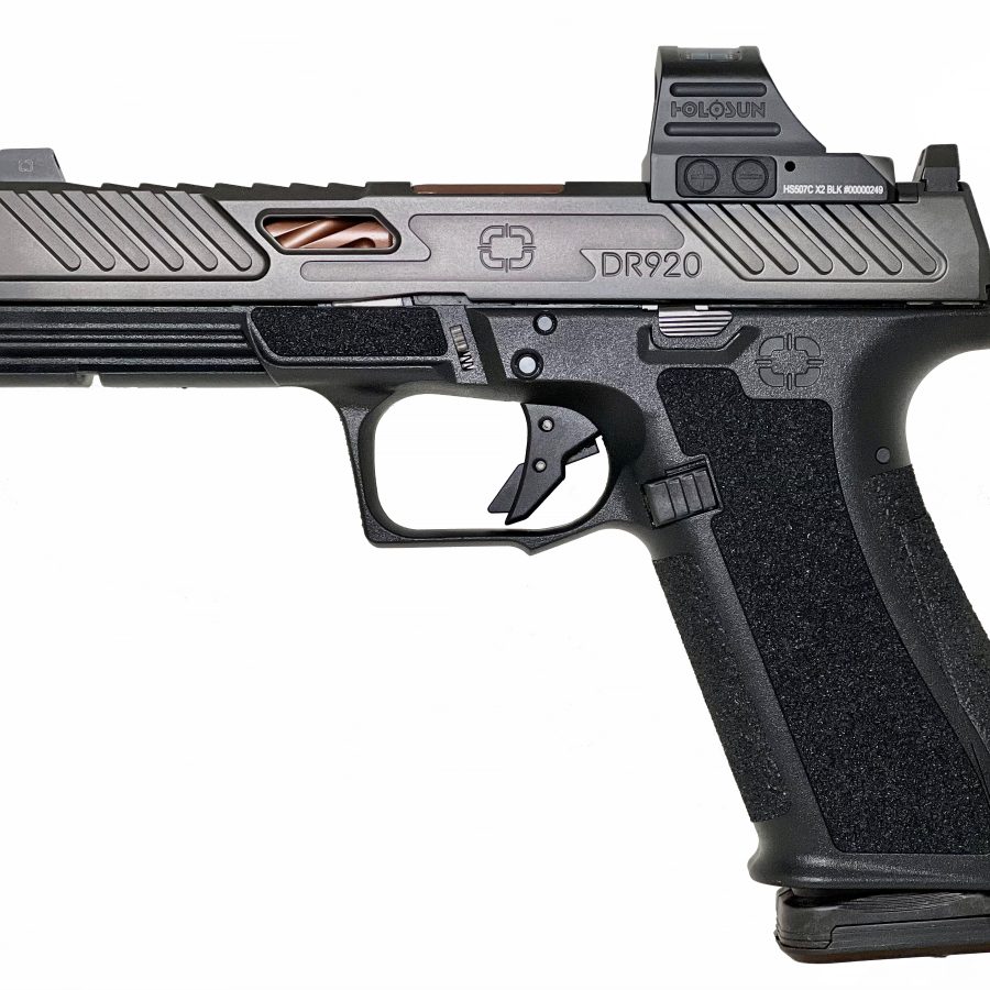 DR920 ELITE 9MM BK/BZ HS 17+1# HOLOSUN 507C OPTIC PACKAGE