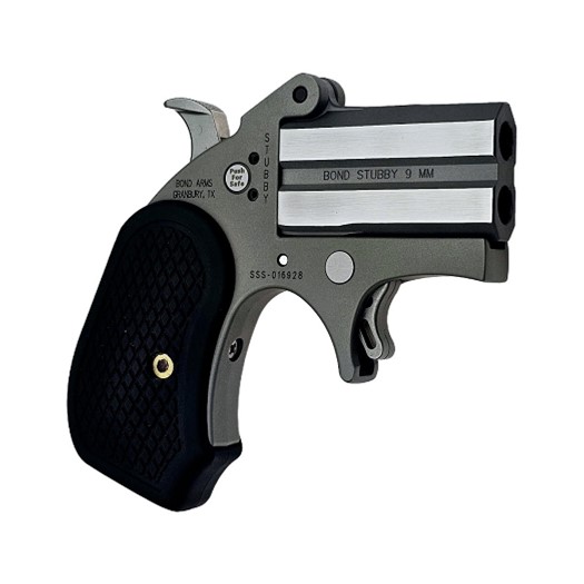 STUBBY 9MM SS 2.2" FS B6 Grips NO GUARD | CROSSBOLT SFTY