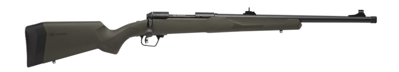 110 HOG HUNT 308 BL/SY 20" TB 57019|5/8X24 TPI|GREEN SYN STK