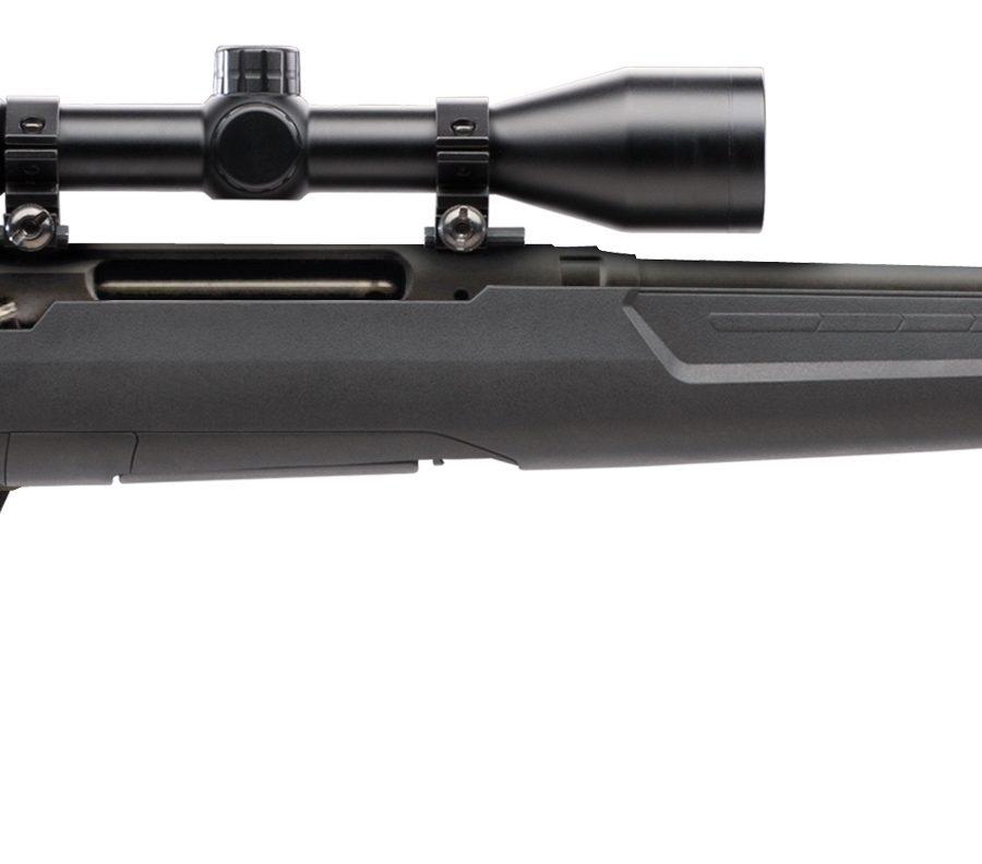 AXIS 223REM BL/SYN 22" PKG # 57256|3-9X40 WEAVER KASPA SCPE