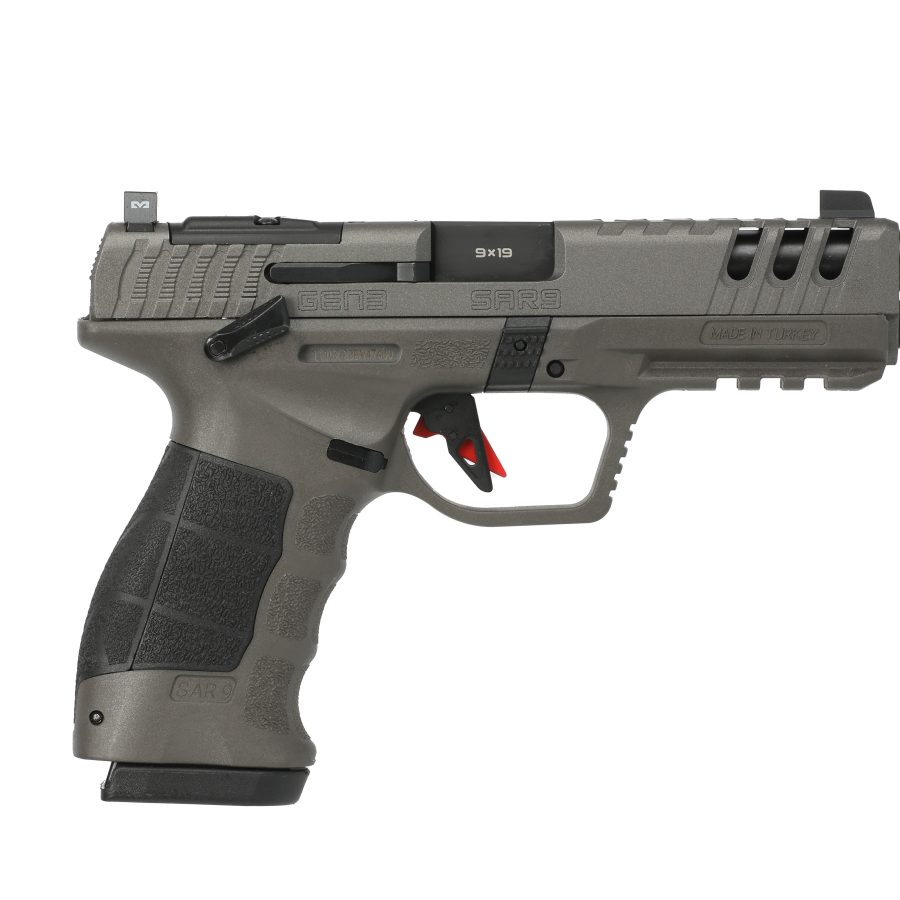 SAR9 GEN3 9MM PLT 4.4" 17+1 PLATINUM CERAKOTE