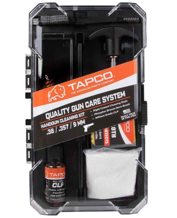 HANDGUN CLEANING KIT .38/357/9MM