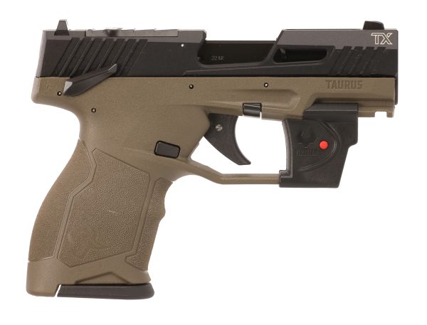 TX22C 22LR BK/OD 3.5" VIRIDIAN 1-TX22131OVL