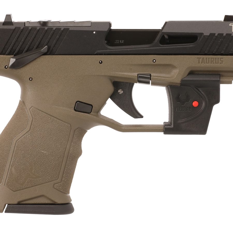 TX22C 22LR BK/OD 3.5" VIRIDIAN 1-TX22131OVL