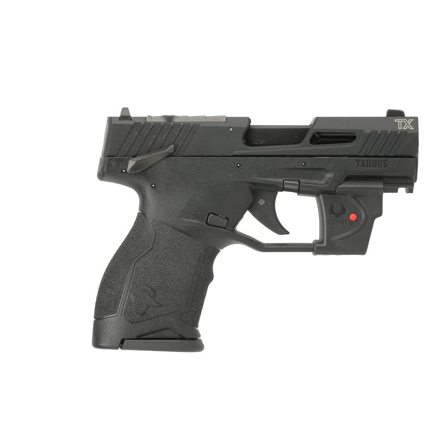 TX22C 22LR BK/BK 3.5" VIRIDIAN 1-TX22131VL